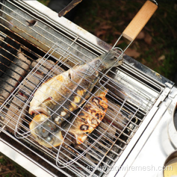 Rejilla de parrilla de barbacoa de acero inoxidable